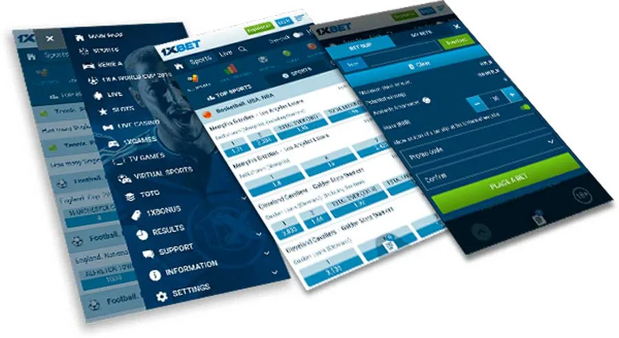 versión móvil 1xBet